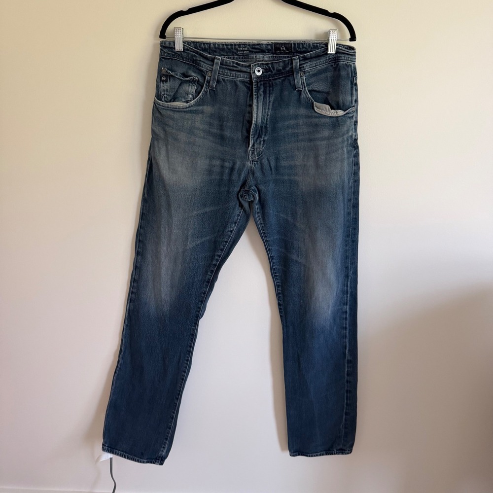 AG Adriano Goldschmied The Ives Modern Athletic Jeans Blue 34x34 1790JRNBMU
